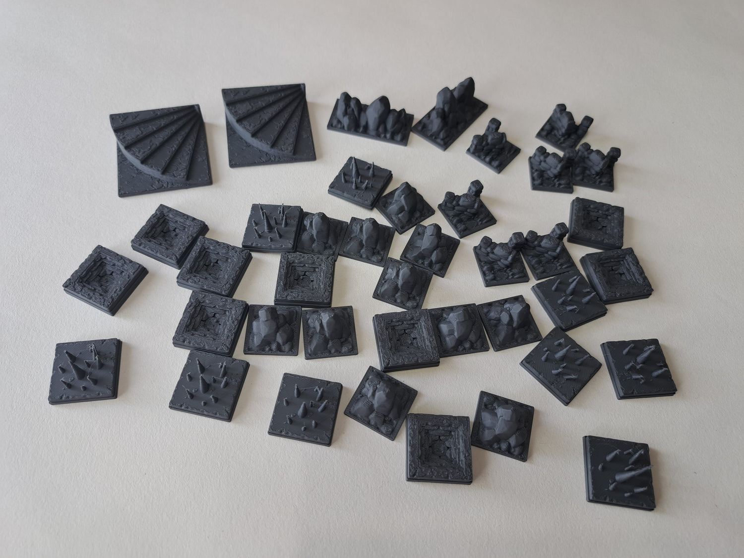 HeroQuest 3D Printed Deluxe Upgrades- Full Set