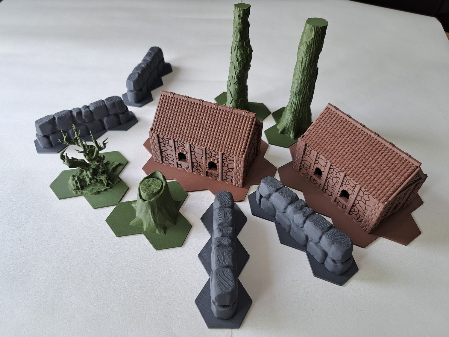 Oathsworn 3D Printed Deluxe Upgrades - Scenary