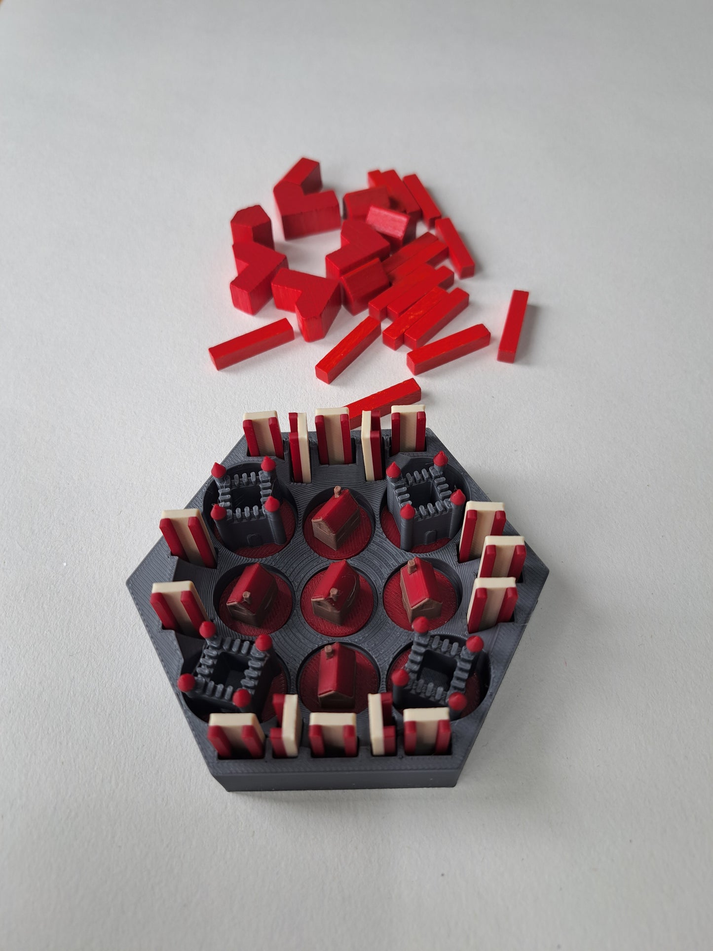 Catan 3D Printed Deluxe Upgrades