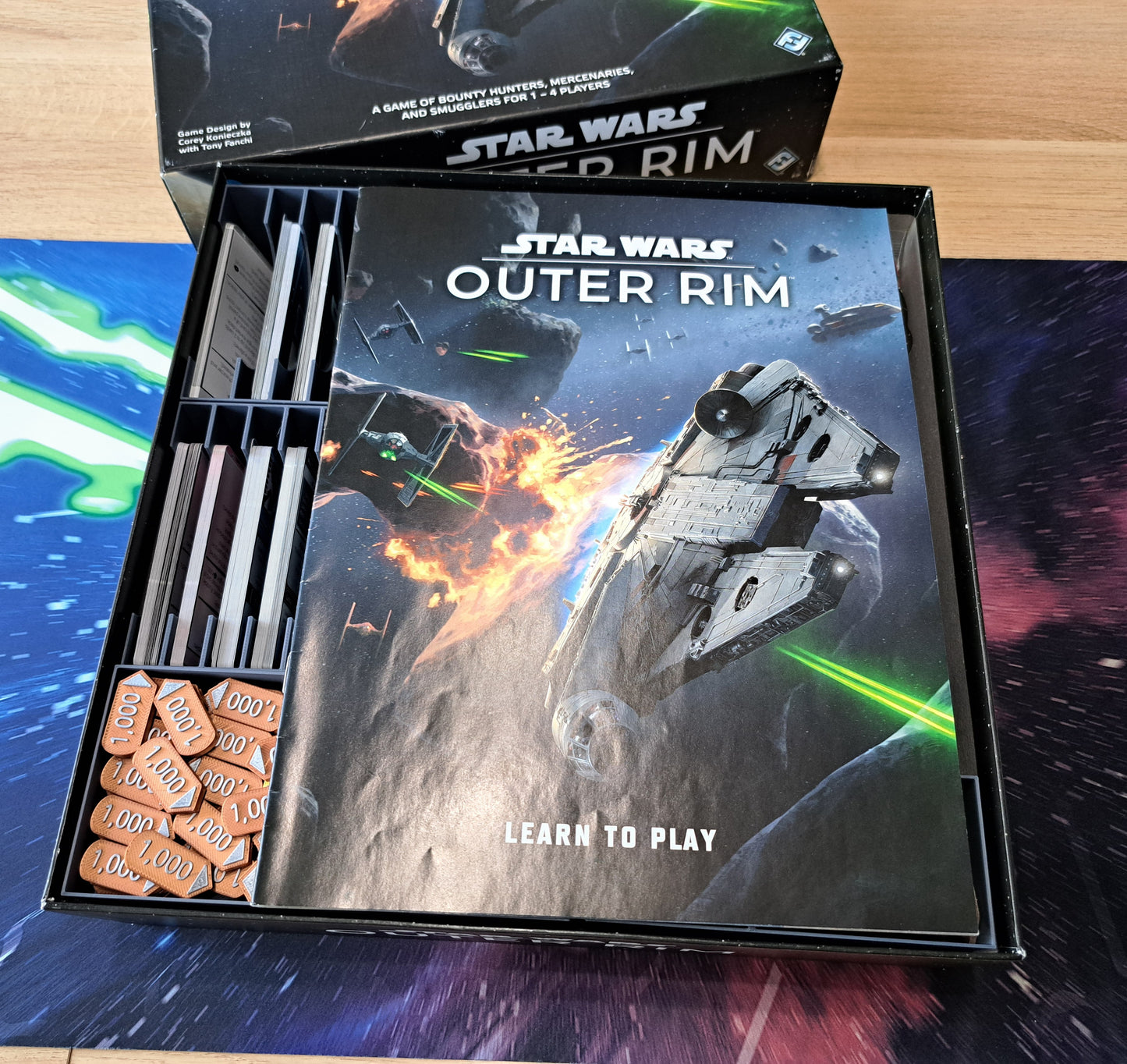 Star Wars Outer Rim 3D Printed Deluxe Upgrade  Insert