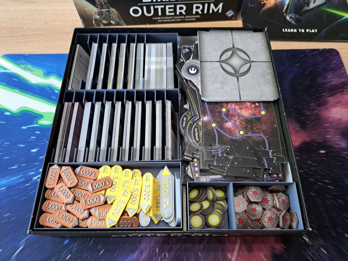 Star Wars Outer Rim 3D Printed Deluxe Upgrade  Insert