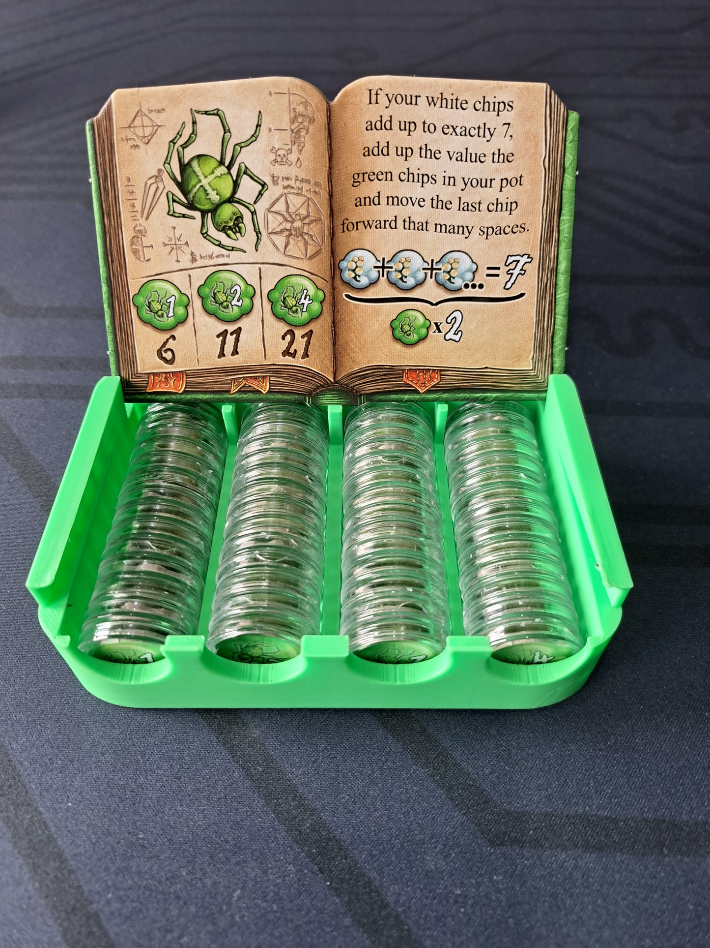 Quacks of Quedlinburg 3D Printed Deluxe Upgrade Trays