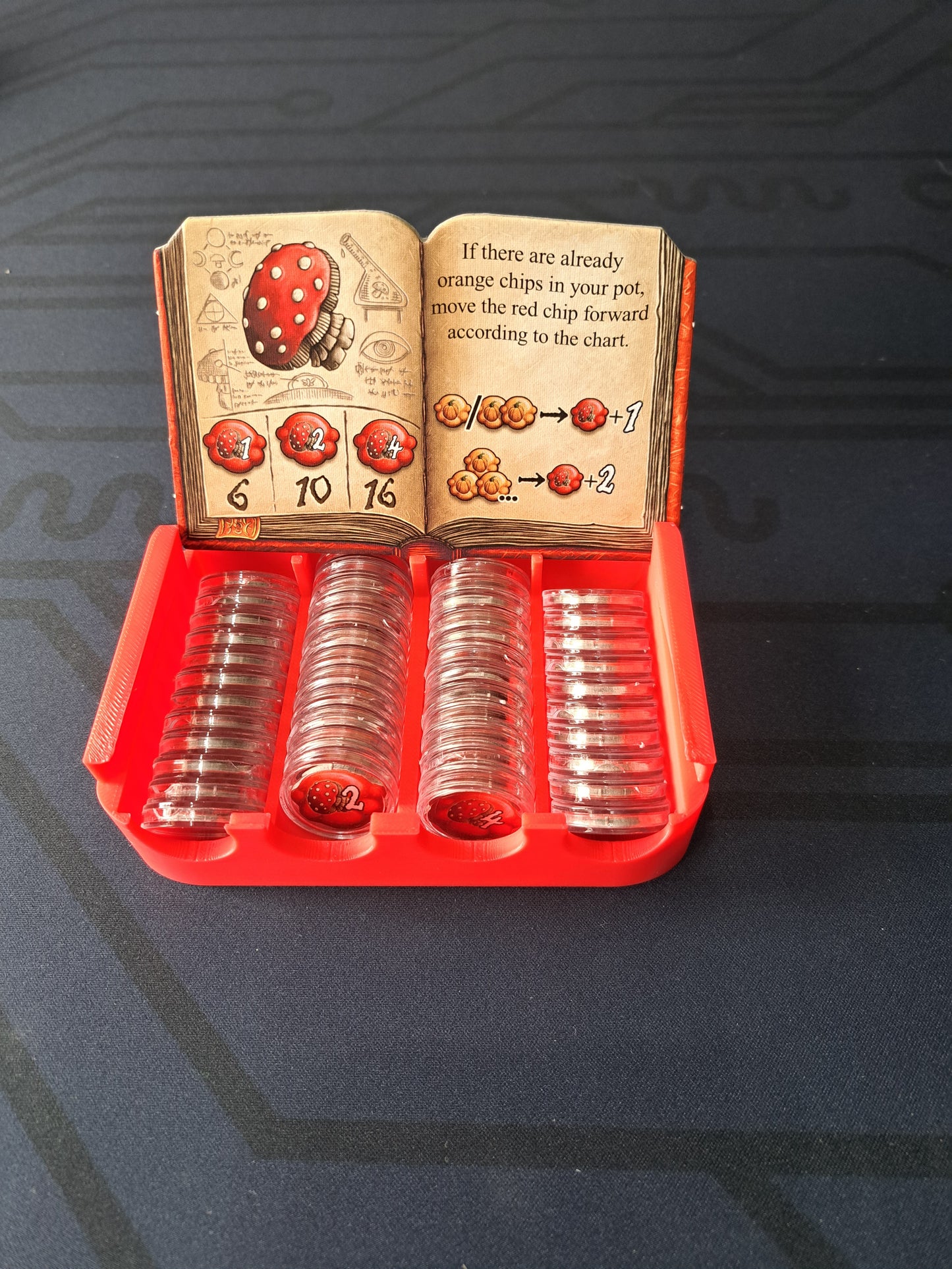 Quacks of Quedlinburg 3D Printed Deluxe Upgrade Trays